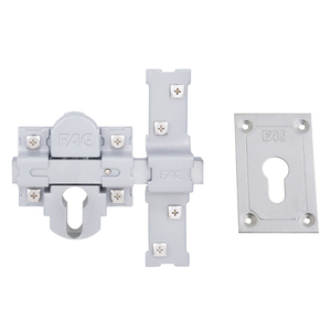Serratura Fac 311-l/80 Argento Senza Cilindro - Product Image 1