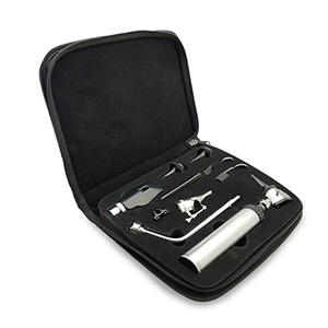 Meilleurs outils chirurgicaux ORL Ensemble d'optiques de diagnostic Kits de lames droites incurvées utilisées médicales Ensembles ENT - Product Image 3