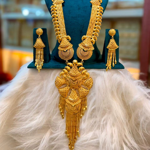 2024 Best Buy Ready Ensemble de bijoux de mode plaqué or 24 carats de style vintage Fabricant indien inspiré Comores Mayotte-Cuivre rapide - Product Image 1