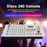 Prix d'usine, contrôleur DMX 512 à 240 canaux, console de gradation LED, console d'éclairage de scène, contrôleur