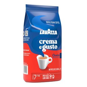 กาแฟลาวาซซ่า เครมา เอ กุสโต้ เมล็ดกาแฟคั่วกลาง ผสมอาราบิก้าและโรบัสต้า บรรจุ 2.2 ปอนด์ (แพ็ค 1 ถุง) - Product Image 3