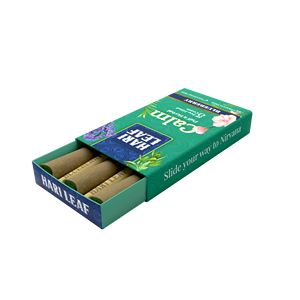 Conos Prellenados Hari Leaf Calm Blend Blueberry, Sin Tabaco, Sin Nicotina, Sabor Dulce y Ácido, Paquete de 5 Conos - Product Image 2