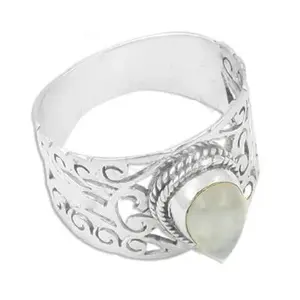 Women's 925 Silver <b>Mother</b> of Pearl Ring Fashion Jewelry - Product Image 2