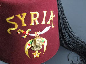 Fez marron original Shriners International Franc-maçonnerie Chapeau maçonnique de haute qualité personnalisé Meilleure vente Fez très demandé - Product Image 2