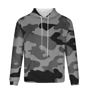 เสื้อฮู้ดแบบสวมศีรษะสำหรับทั้งชายและหญิงเสื้อฮู้ดแบบสวมศีรษะสำหรับ100% ผ้าฝ้ายลายพรางยุทธวิธีใส่ได้ทั้งชายและหญิงออกแบบโลโก้ได้ตามต้องการฤดูใบไม้ร่วง - Product Image 1