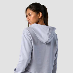 เสื้อฮู้ดครอปสำหรับผู้หญิงทันสมัย มีกระเป๋า สะดวกและมีสไตล์ เหมาะสำหรับการสวมใส่ระหว่างเดินทาง เพื่อความสบาย - Product Image 4