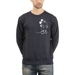 Good Quality Pullover Streetwear 100% Cotton <b>Thick</b> <b>Fleece</b> Regular Sleeve Blank Custom Crewneck Lined Breathable Sweatshirt Men - Product Image 2