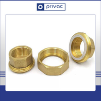 Raccord de plomberie en laiton de qualité supérieure avec technique de coulée, filetage femelle 1'' BSPP / NPT