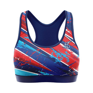 Sujetador deportivo elegante para mujer, tela de malla transpirable para entrenamiento y uso en gimnasio, Sujetador deportivo para mujer - Product Image 5