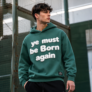Custom Logo High Quality Puff Printing Hoodies Heavyweight <b>Thick</b> <b>Fleece</b> Autumn Eco Friendly Quick Dry Puff Printing Hoodies - Product Image 2