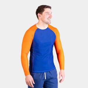 Rash Guard personnalisé vêtements de sport d'entraînement respirants chemises de fitness pour adultes nouveauté Rash Guard manches raglan - Product Image 6