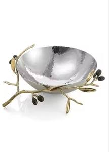 Bol à pâte décoratif de cuisine de forme ronde Maison et cuisine Bol à mélanger en bois émaillé de table - Product Image 4