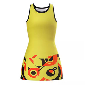 Uniforme de Netball de Entrenamiento Estilo Nuevo, Logotipo Personalizado, Talla Grande, 100% Poliéster, Impreso, Duradero, de Secado Rápido, Ligero y Transpirable, DESIRE - Product Image 1