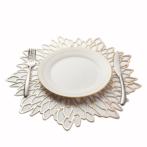 Serveur de Dessert Décoratif de Table de Luxe Moderne pour Assiette de Chargeur Qualité Standard Haute Style Unique Ecologique pour la Maison - Product Image 3