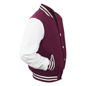 Chaqueta Bomber Vintage Personalizada para Hombre 2025, Invierno, Mangas de Lana de Alta Calidad, Transpirable, con Capucha, Estilo Urbano - Product Image 4