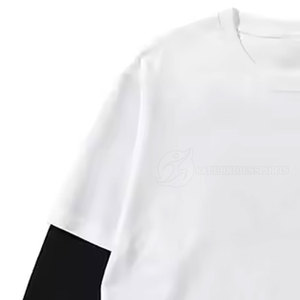 เสื้อเชิ้ตผู้ชายคุณภาพสูง ผ้าฝ้ายใยไผ่ แขนสองชั้น คอวี สไตล์ลำลอง ระบายอากาศได้ดี แห้งเร็ว ผ้าถัก ทรงพอดีตัว ไซส์ใหญ่ ซักแล้ว - Product Image 6