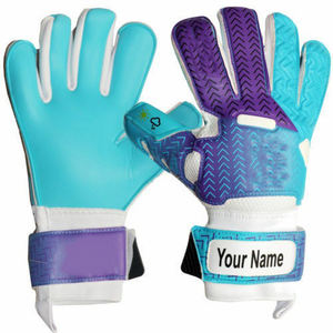 Gants de gardien de but de football en latex personnalisés professionnels, respirants, imperméables, avec sangle de poignet réglable, entraînement en plein air - Product Image 2