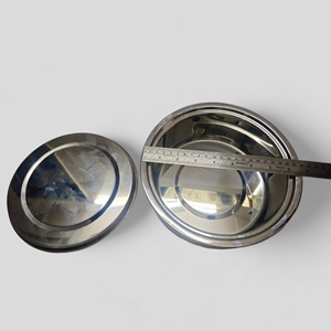 Casseroles en acier inoxydable isolées à double paroi 2500 ML Pot de cuisine classique avec matériau métallique durable - Product Image 4