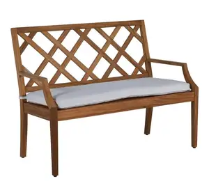 Best seller mobili da esterno panca da giardino sedie in legno panche da esterno con panche economiche all'ingrosso di alta qualità in legno di teak