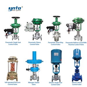 Pneumatisch Bedienbare Enkelzits Diafragma Regelklep Stoomregeling Bediende Drukregeling Voor Gasolie Oem - Product Image 2