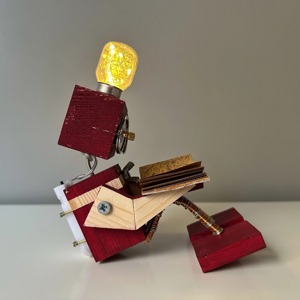 Steampunk Decor <strong>Robot</strong> Toy Steampunk <strong>Robot</strong> for Desktop Home Bedroom Office <strong>Robot</strong> Collection Boys <strong>Man</strong> Steampunk Festival - Product Image 5