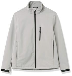 Veste Softshell Unisexe 2025 Logo Personnalisable Nouveau Design Léger Équipement de Plein Air Fermeture Éclair Tissé Coupe-Vent Impression pour Hommes - Product Image 4