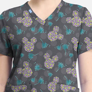 Uniforme Médico Elegante Talla XL, de Lona, Secado Rápido, Transpirable, Unisex, con Diseño de Cuello Único, Múltiples Bolsillos, Colores Sólidos, para Hospital - Product Image 5