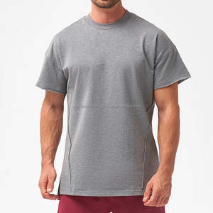 Camisetas de Hombre de Moda con MOQ Bajo, Fabricante de Ropa de Diseño Personalizado, Corte Regular, Manga Corta, Estilo Urbano Informal - Product Image 3