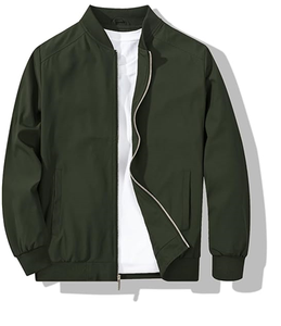 Veste en polaire softshell à double boutonnage décontractée pour homme, en fourrure de mouton, avec sequins, capuche amovible, réversible, coupe-vent bomber - Product Image 5