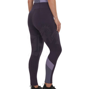 Comfortable Slim Fit Horse Riding Tights for Women Breathable <b>Stretch</b> Fabric Elastic Waist <b>Machine</b> Washable Sports Apparel for - Product Image 2
