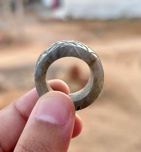 Natural Labradorite Gemstone <b>Ring</b> Statement <b>Ring</b> <b>For</b> <b>Men</b> Or Women Hand Carved Flower Designed Band <b>Ring</b> Special Gift <b>For</b> Her - Product Image 2