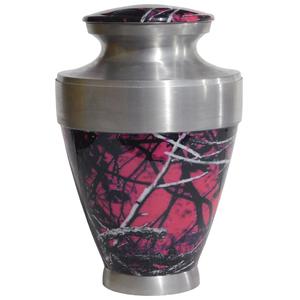 Urnes de crémation en aluminium pour adultes classiques Urnes funéraires en métal de style moderne avec autocollant fini pour les cendres humaines - Product Image 6