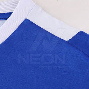 Uniforme de Fútbol de Manga Corta para Hombre, Alta Calidad, 100% Poliéster, Secado Rápido, Transpirable, con Logotipo Impreso, Gran Venta - Product Image 5