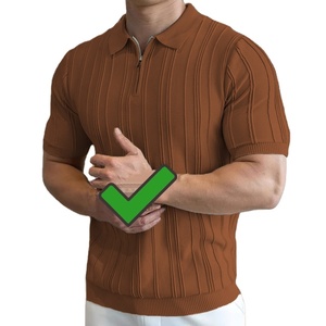 Produit de créateur de luxe : Fermeture éclair pour chemise, logo brodé, polyester anti-boulochage, impression de haute qualité, respirant - Product Image 3