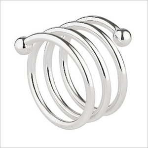 Anillo de Servilleta Decorativo para Mesa, Centro de Mesa, Acabado Dorado, Hecho a Mano, Estándar, Aspecto Real, Anillo de Servilleta de Lujo - Product Image 3