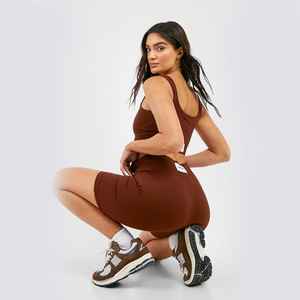 2025 Women's <b>High</b> <b>Waist</b> Gym Workout Yoga <b>Shorts</b> Quick Dry Scrunch Butt Biker <b>Shorts</b> V <b>Shape</b> Decoration Solid Pattern Wholesale - Product Image 4