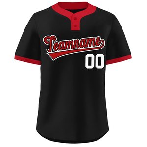 Custom Baseball Jersey <b>Cropped</b> Street Style Button Up Softball Shirt Youth Fit Quick Dry Mesh Vintage Embroidered USA Design - Product Image 5