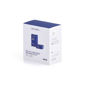 Box of 6 Assorted Blue Paper & Media <b>Boxes</b> AS1132 - Product Image 2