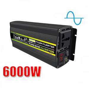 Inversor de Onda Sinusoidal Pura de 12V y 6000 Vatios - Product Image 1