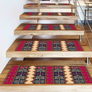 Kilim Design Printed Rug: Modern, Trendy, Pet Friendly, Machine Washable,Goblen - Product Image 5