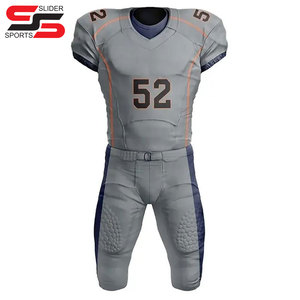 Uniforme de fútbol americano personalizado Camisetas de fútbol Camiseta de fútbol americano OEM Hecho Ropa de fútbol en blanco Ropa de tela de secado rápido - Product Image 5