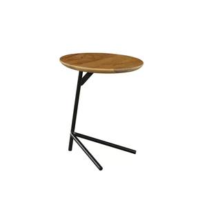 Ensemble de 2 tables d'appoint en bois de manguier, finition naturelle moderne, écologique, pour chambre à coucher, salon, canapé ou chevet - Product Image 4