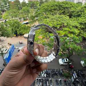 Customized Square Shape VVS Moissanite Diamond Watch Arabic Numeral <b>Waterproof</b> Iced Out Luxury <b>Wristwatch</b> for Men - Product Image 2