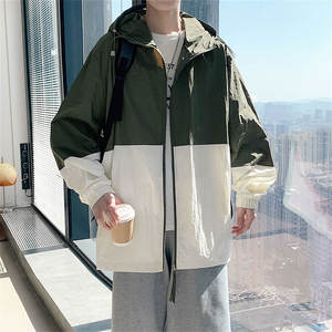 Personalizado de alta calidad de otoño chaquetas cortavientos al aire libre impermeable a prueba de viento transpirable de secado rápido con capucha cremallera frontal servicio OEM - Product Image 5