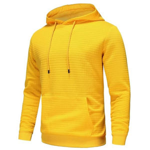 Sweat à capuche d'hiver athlétique pour hommes, pull décontracté à manches longues, vêtements d'entraînement, polaire imprimée de qualité respirante, nouvel arrivage - Product Image 2