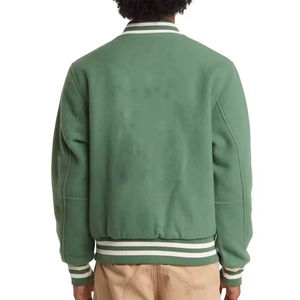 Veste Lettermen sur mesure pour hommes Col montant Manches longues Manteau d'hiver confortable à vendre Matériel de haute qualité - Product Image 4