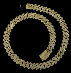 Iced Out 24mm Diamond Cuban Link Chain: Hip Hop Heavy Thick Necklace, Birthday Jewelry - Product Image 2