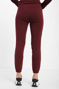 Conjuntos de gimnasio de moda de alta calidad de Color granate, chándal para UnisexTrending, chándal con logotipo personalizado de venta completa para hombres - Product Image 4