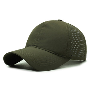 Bottcoa หมวกเบสบอลตาข่ายโพลีเอสเตอร์มีรู6แผง, หมวกสำหรับคุณพ่อน้ำหนักเบาแห้งเร็วออกแบบได้ตามต้องการ - Product Image 2