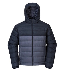 Chaqueta acolchada de invierno impermeable para hombre al por mayor, chaquetas con burbujas con logotipo personalizado, chaquetas de talla grande, impermeables, largas, cortavientos, acolchadas, 2025 - Product Image 1